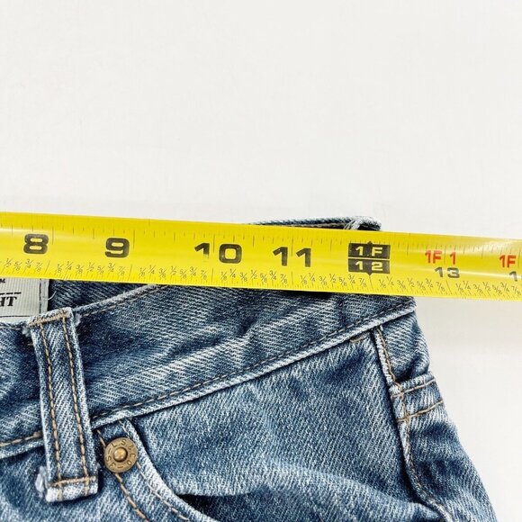 Levis Youth Boys 514 Straight Regular Jeans Blue Denim 10R 24x25 cotton kids - Picture 4 of 11